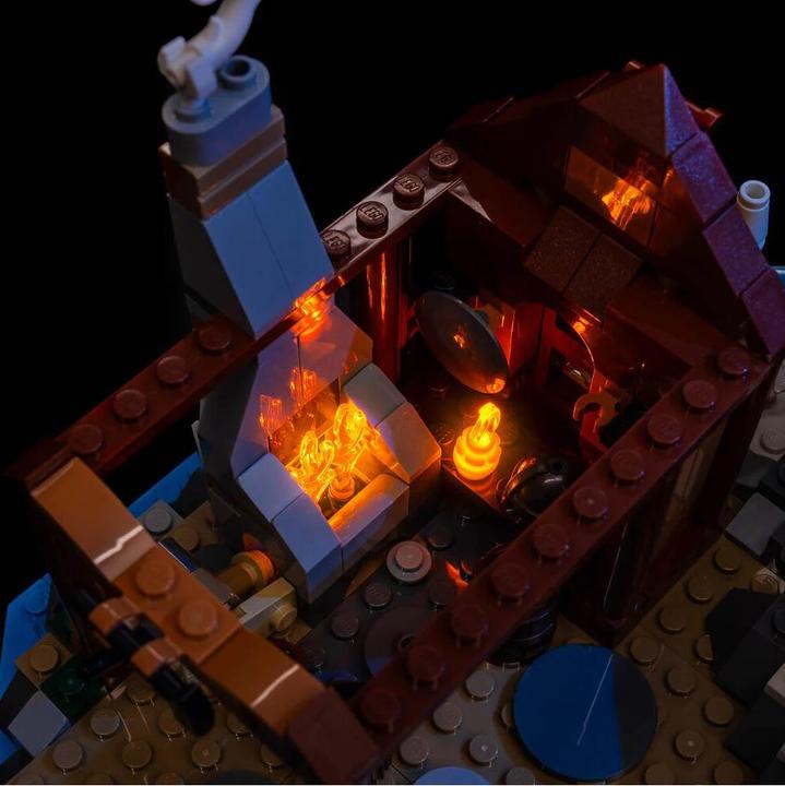 Produktbild Light my bricks LED Licht Set für LEGO® 21343 Wikingerdorf