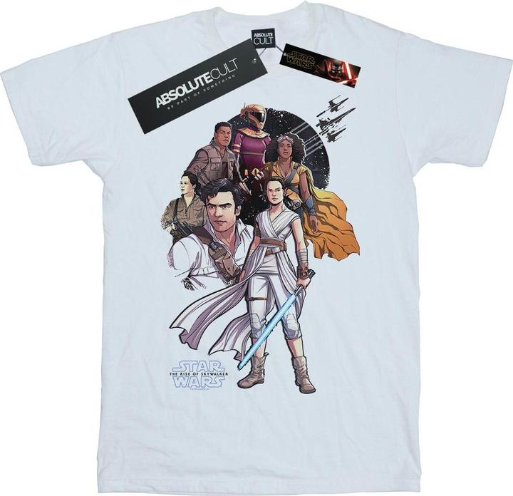 Star Wars The Rise Of Skywalker Resistance Illustration TShirt (L)