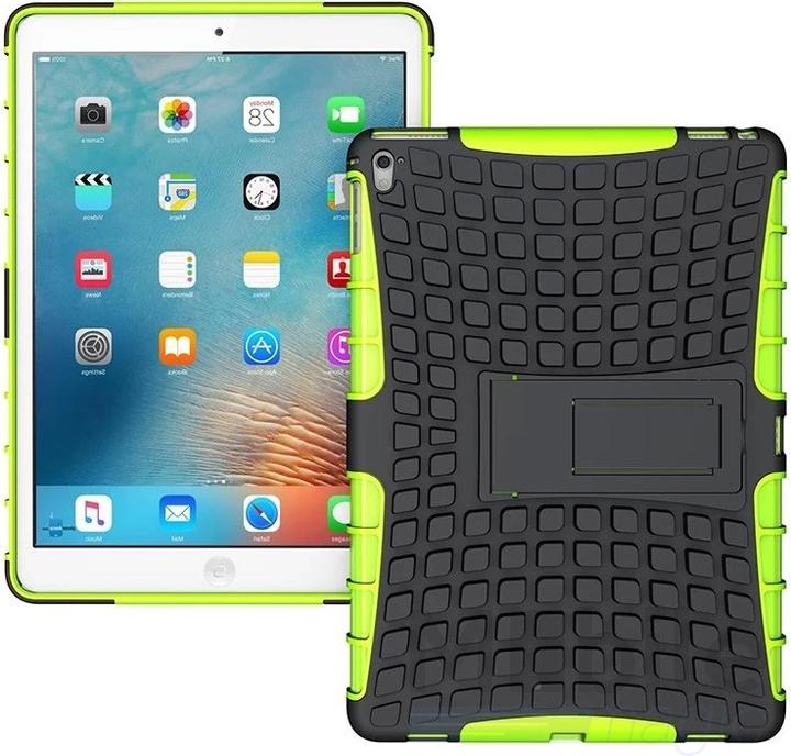 Produktbild Hermex iPad Pro 9.7" Hybrid Outdoor Case GRÜN / SCHWARZ