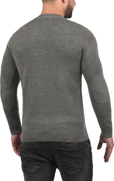 Actual product image Blend Lasse Men's Jumper Knit Pullover With V-Neck Flecked (XXL)