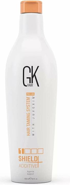 Immagine prodotto Gk Hair Global Keratin Shield Additive Shampoo Balsamo 2-In-1 Riparatore Rinforzante - 650 Ml (650 ml, Shampoo liquido)