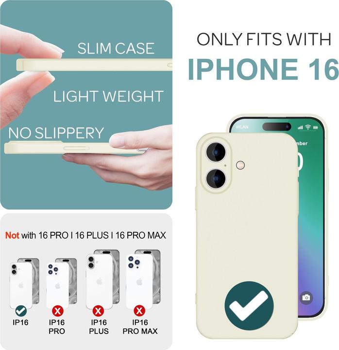 Produktbild Nalia Extra Dünne Handyhülle 0,5mm (Apple iPhone 16)