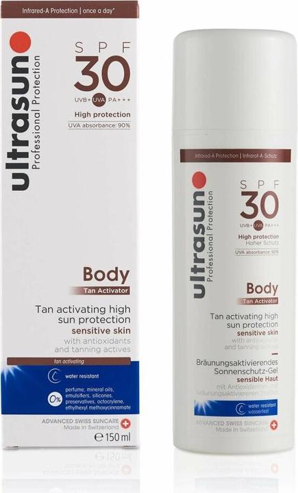Immagine prodotto Ultrasun Attivatore dell'abbronzatura del corpo (Gel solare, SPF 30, 150 ml, 225 g)