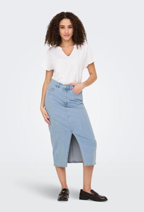 Produktbild JdY Mittlere Taille Midirock Jeansrock (L)