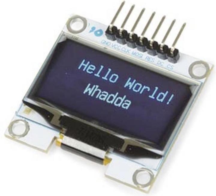 Produktbild Whadda 1.3-Zoll-OLED-LED-Bildschirm für Arduino® (SH1106-Treiber, SPI)