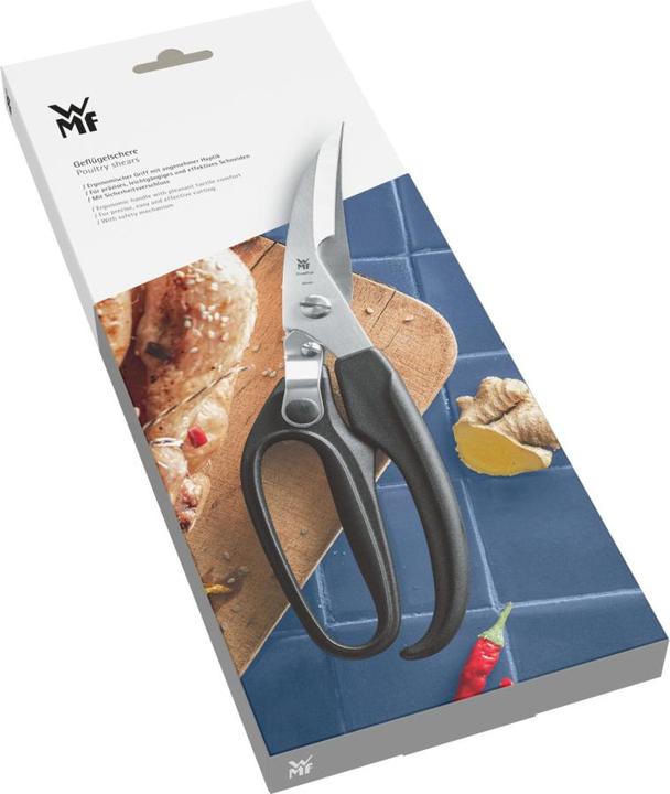 Produktbild WMF Geflügelschere mit Knochenbrecher 24,5cm Edelstahl Sicherheitsverschluss