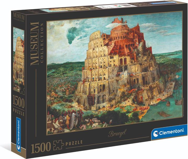 Actual product image Clementoni Puzzle Bruegel Tower of Babel g (1500 pieces)