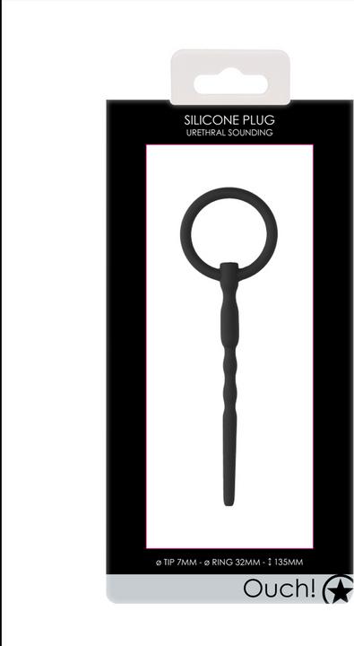 Actual product image Ouch! Urethral Sounding - Silicone Plug