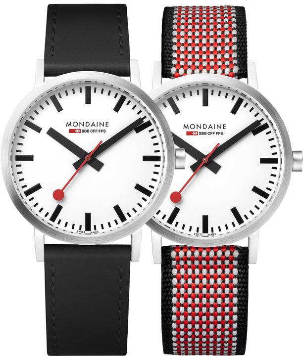 Produktbild Mondaine Official Swiss Railways Watch, Jubiläumsmodell 75 Jahre Schweizer Bahnofsuhr. (Analoguhr, Swiss Made, 30 mm)
