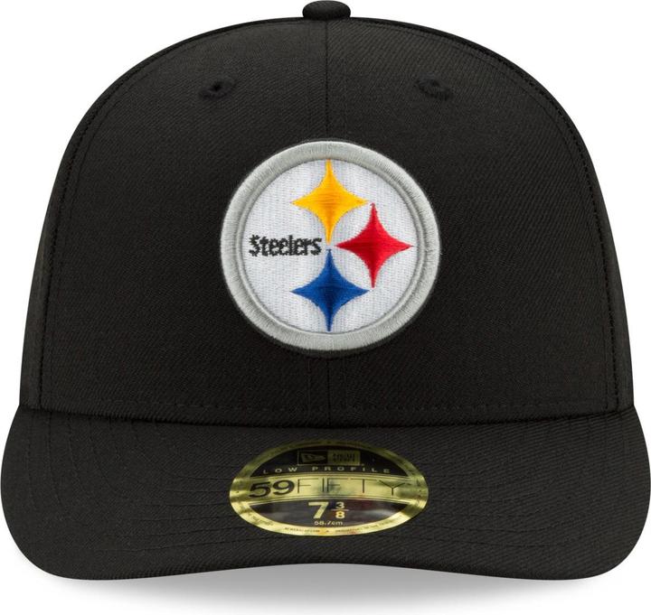 Actual product image New Era 59Fifty Low Profile Pittsburgh Steelers (7 1/4)