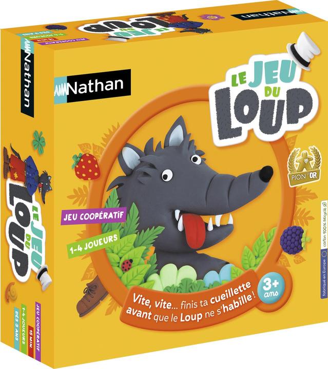 Nathan Il gioco da tavolo Le jeu du loup Impara (Francese)