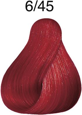 6/45 blond foncé acajou-rouge acajou