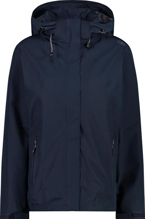 Actual product image CMP Campagnolo CMP, Zip Hood Jacket With Ventilation, BLACK BLUE, D36 (36)