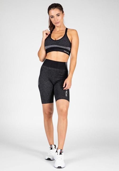 Image du produit Gorilla Wear Selah Seamless Sports Bra - noir (XS)
