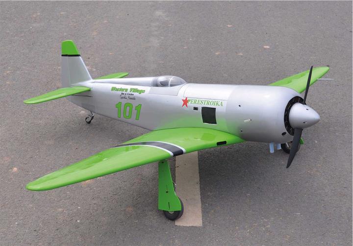 Actual product image Seagull Models yak 11 71" 1.8m arf warbird "airrace" "perestroika" (Warbird)