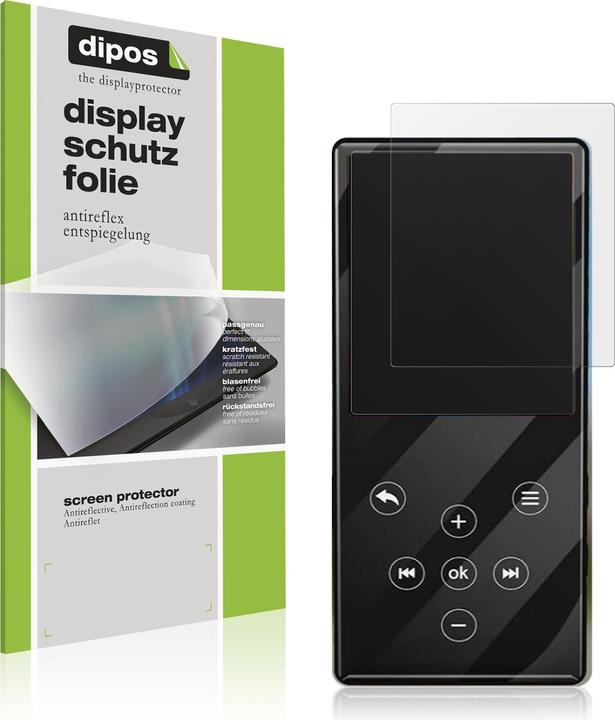 Image du produit Dipos Film de Protection d’écran Anti-reflet pour Gueray Q9 MP3-Player