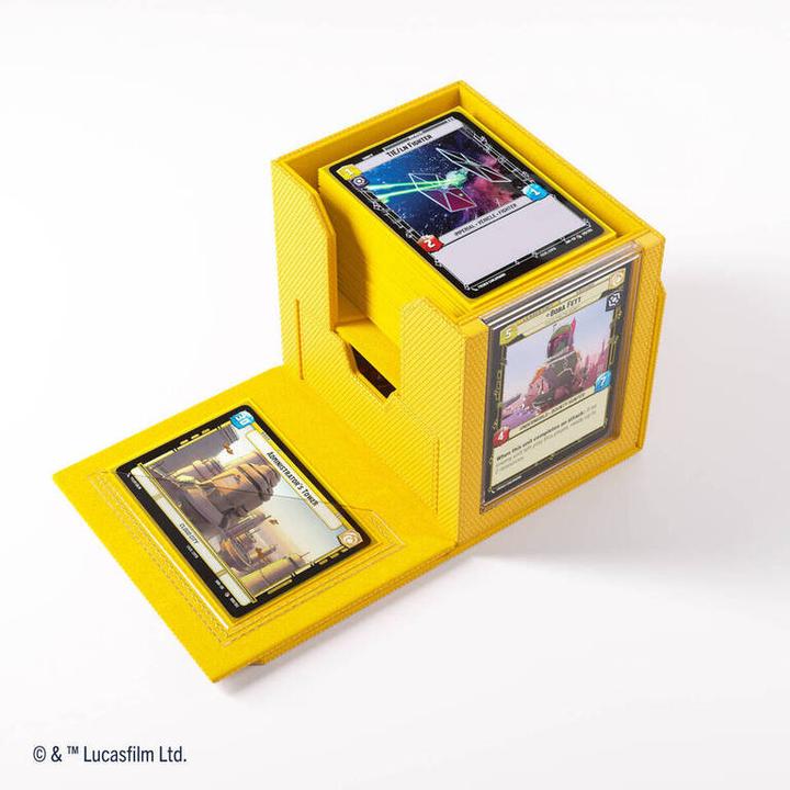 Immagine prodotto Gamegenic GGS20161 - Star Wars: Unlimited Deck Pod, per un massimo di 60 carte a busta doppia, giallo