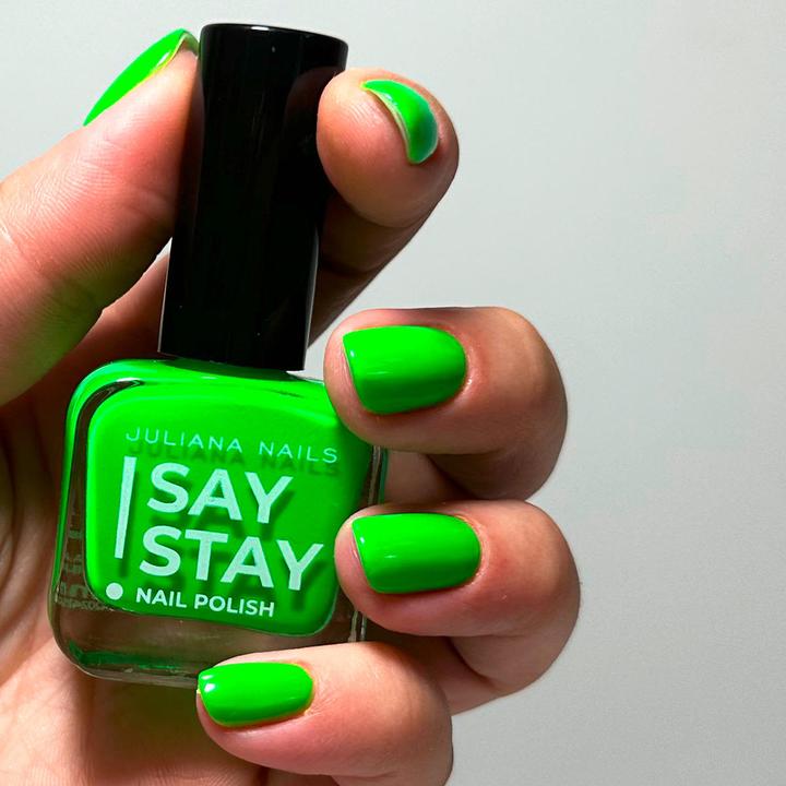 Immagine prodotto Juliana Nails Say Stay! Smalto per unghie verde neon Hashtag (Hashtag verde neon, Smalto)