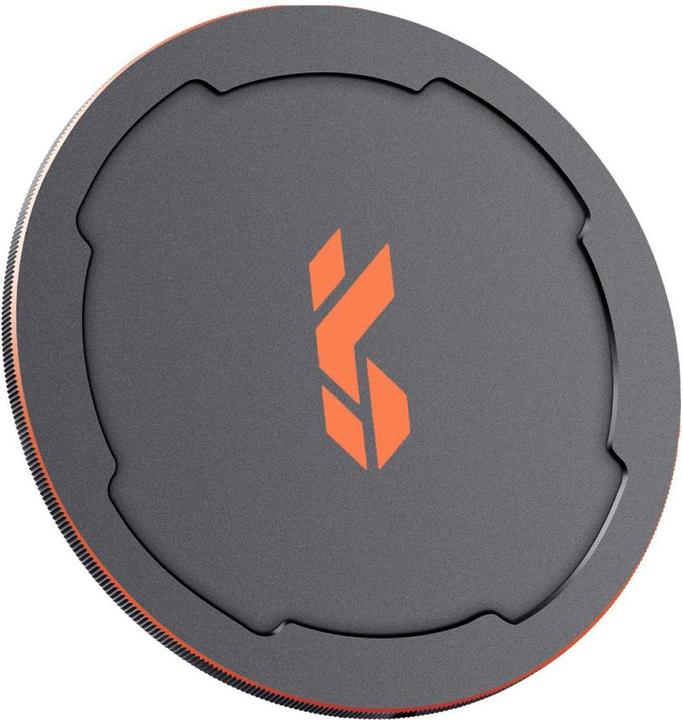 Image du produit K&F Concept Capuchon métallique 67mm, noir, alliage d'aluminium, fonction Doulbe (67 mm)
