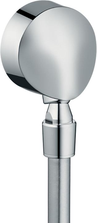 hansgrohe HG Raccord de flexible FIXFIT E DN 15 avec clapet anti-retour et rotule chrome