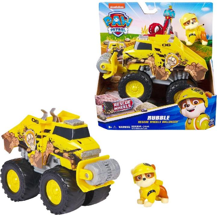 Produktbild Paw Patrol Rescue Wheels Rubble’s Bulldozer