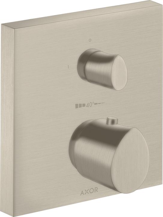 Actual product image Axor Starck Organic Thermostat flush-mounted with shut-off valve, 1 consumer
