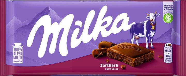 Produktbild Milka Schokoladentafel Dunkel (100 g)