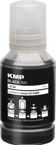 Immagine prodotto KMP Cartuccia Canon Maxify GI56PGBK nero 6000 pagine C148 compatibile