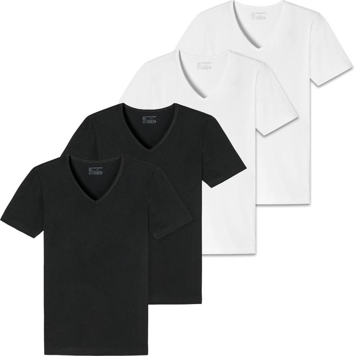 Schiesser T-Shirt Casual Bequem sitzend 2PACK T-shirt
