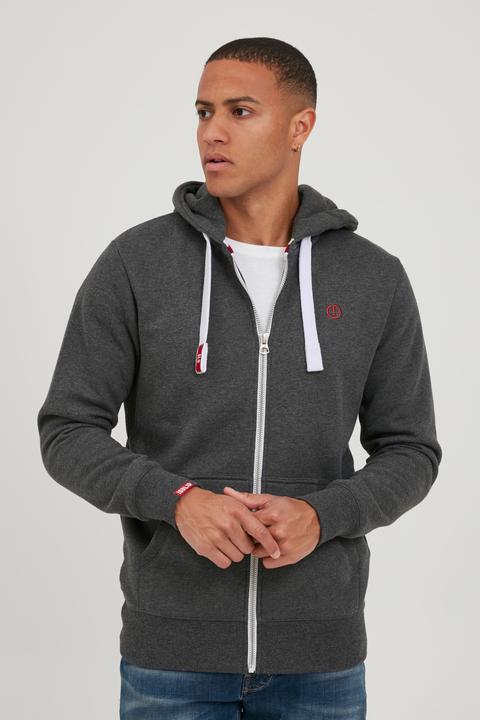 Immagine prodotto Solid BennZip Felpa Con Cappuccio Giacca Tuta Da Uomo Con Cappuccio Stampa (L)