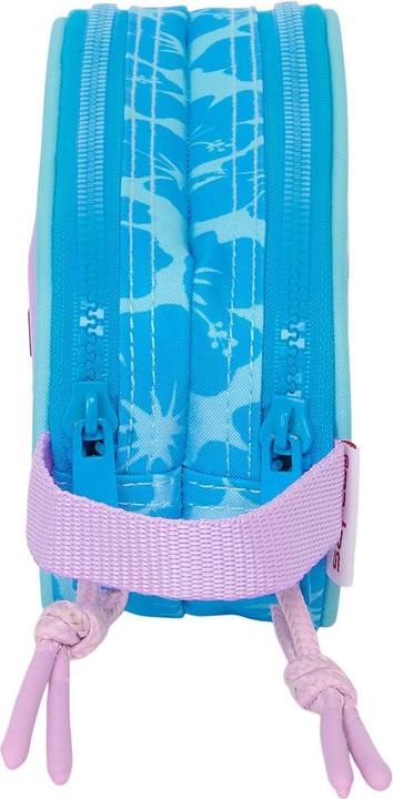 Image du produit Lilo & Stitch Trousse double multi-usages bleu hawaïen 21 x 8 x 6 cm