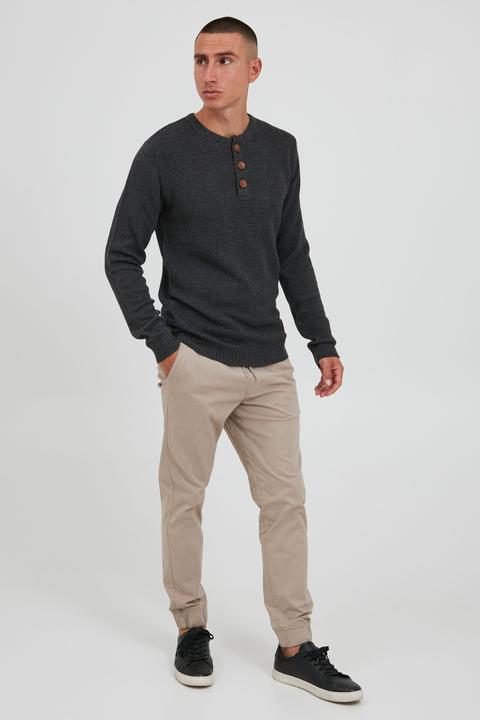 Actual product image Solid Terrance Men's Knitted Pullover (XXL)