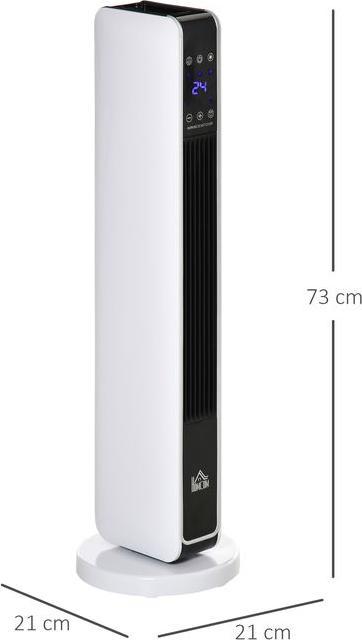 Produktbild Swisshandel24 2200W Heizlüfter Heizgerät Elektroheizer mit Fernbedienung 8-Stunden-Timer Oszillation Heizung Heize (2200 W)