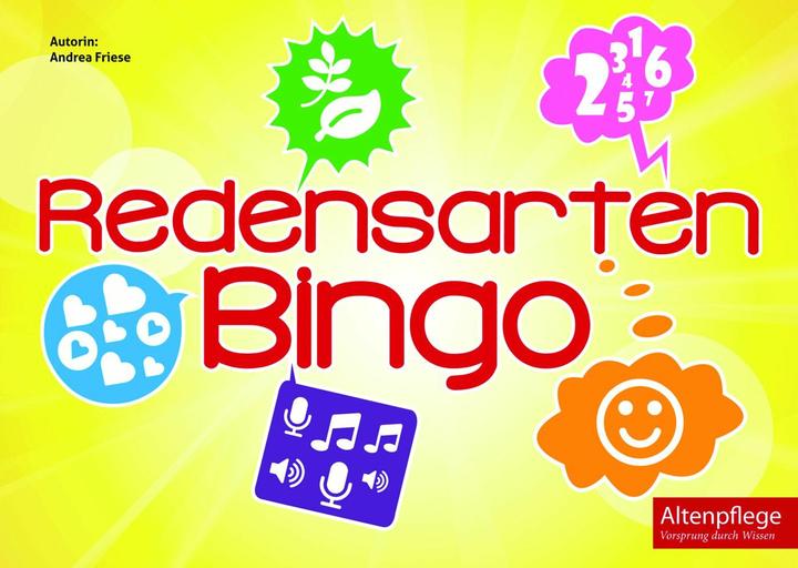 Actual product image Friese:Idioms Bingo (game) (German)