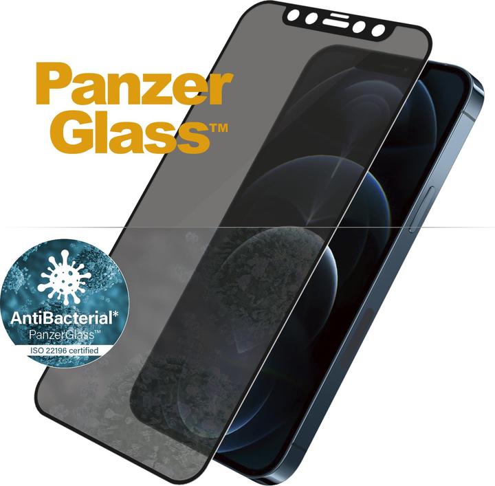 Actual product image PanzerGlass Case Friendly Privacy (1 Piece, Apple iPhone 12 Pro Max)