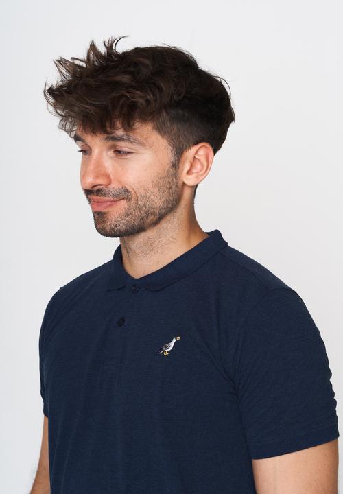 Actual product image Greenbomb Animal Seagull Strike Polo (S)