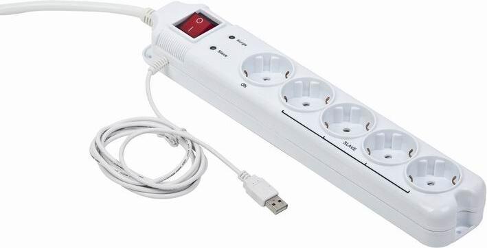 Actual product image Gembird AC/50-60Hz (5 x, 1.80 m)
