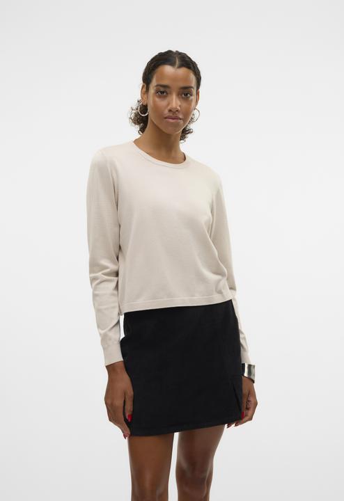 Immagine prodotto Vero Moda Vmsilje Ls O-Neck Short Pullover Ga Noos (XL)