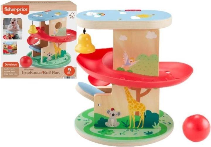 Produktbild Fisher-Price Tierwelt-Kugelbahn aus Holz