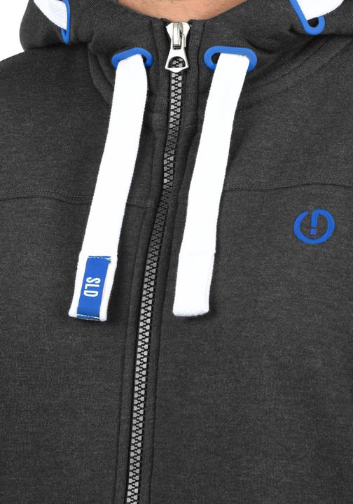 Actual product image Solid Benjamin Zip Men's Sweater Zip Jacket (L)