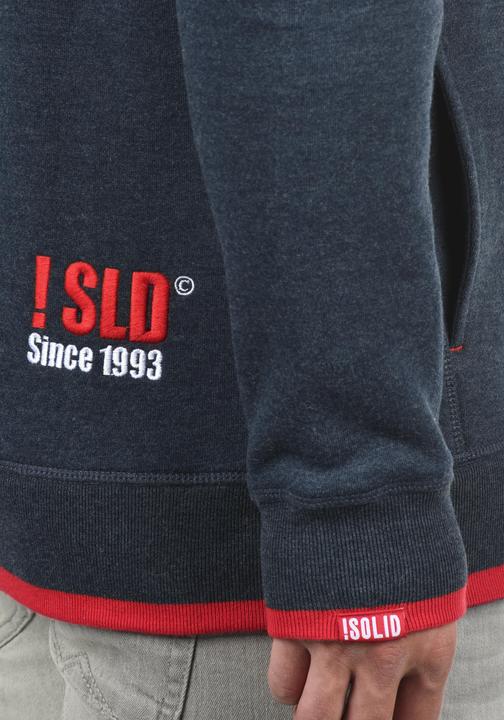 Immagine prodotto Solid Benjamin Felpa Maglione Pullover Da Uomo Con Collo Alto Fodera In Pile (L)
