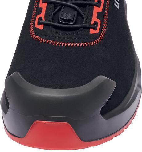 Produktbild Uvex Sports uvex 1 x-craft Halbschuhe S3L 68034 schwarz, rot Weite 14 Grösse 44 (S3, 44)
