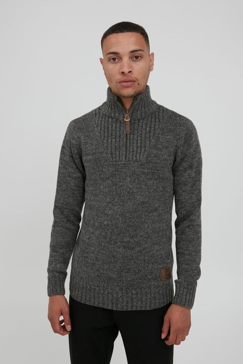 Immagine prodotto Solid Philostrate Maglione In Maglia Grossa Pullover Maglieria Da Donna Con Colletto Troyer In Coton (XXL)