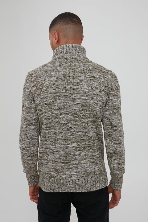 Immagine prodotto Solid Philostrate Maglione In Maglia Grossa Pullover Maglieria Da Donna Con Colletto Troyer In Coton (S)