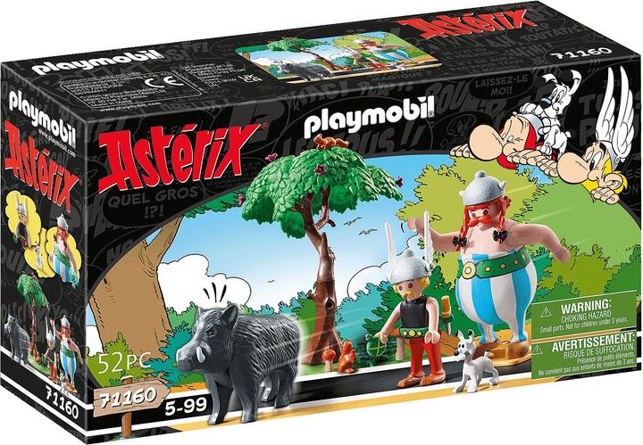 Image du produit Playmobil Chasse au sanglier (71160, Playmobil Astérix)