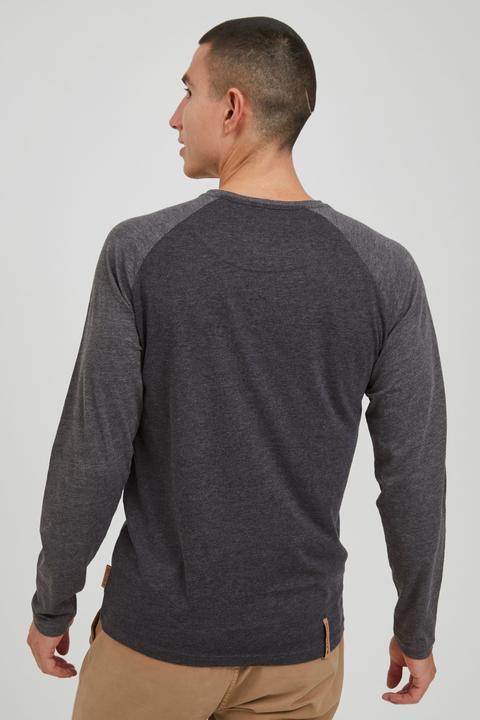 Immagine prodotto Indicode Winston Maglia Maglie A Maniche Lunghe Da Uomo Con Collo Grandad (M)