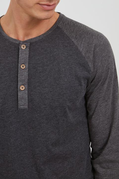 Immagine prodotto Indicode Winston Maglia Maglie A Maniche Lunghe Da Uomo Con Collo Grandad (M)
