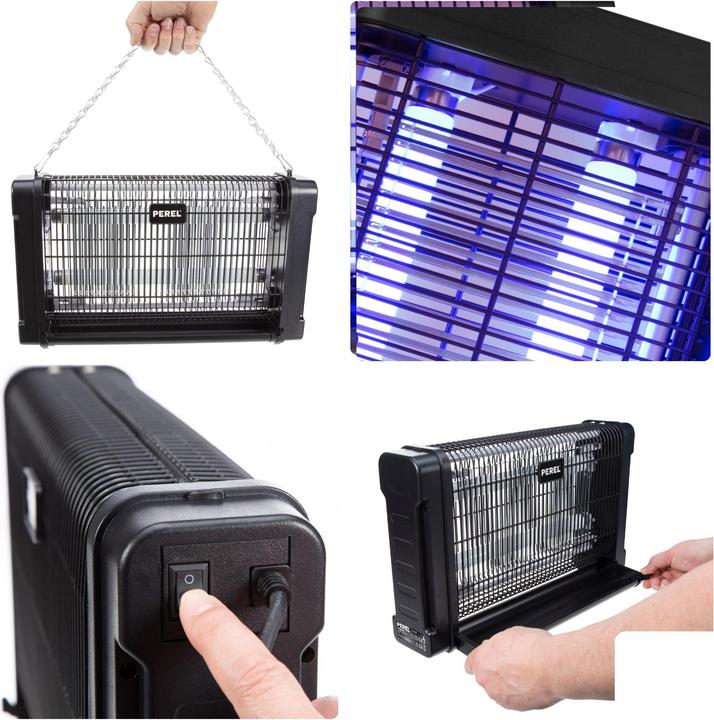 Produktbild Perel GIK08ON Fluginsektenvernichter 2x10W
