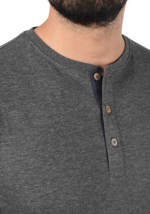 Immagine prodotto Indicode Gifford Maglia Maglie A Maniche Lunghe Da Uomo Con Collo Grandad (XL)