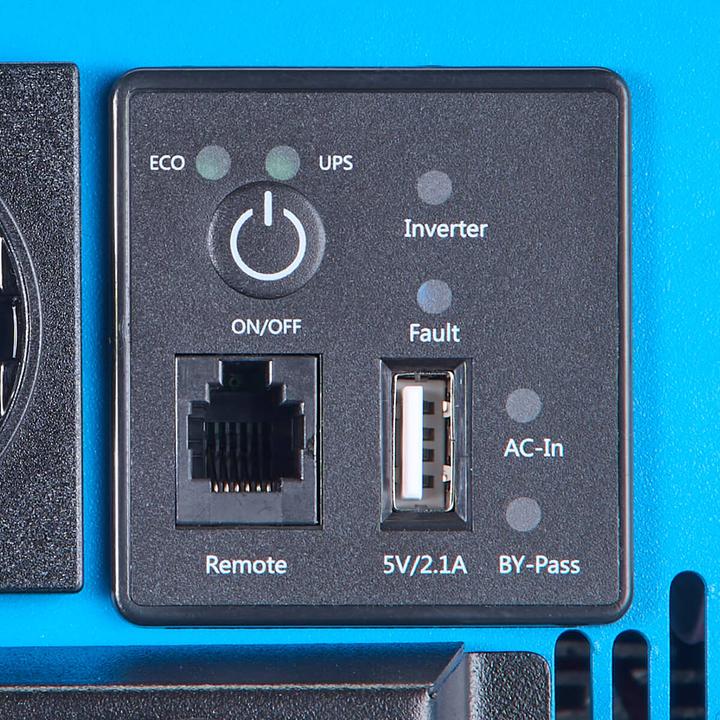 Actual product image Ective CSI 30 PRO 3000W/12V Sinus-Wechselrichter mit Netzvorrangschaltung und Ladegerät (CH-Stecker)
